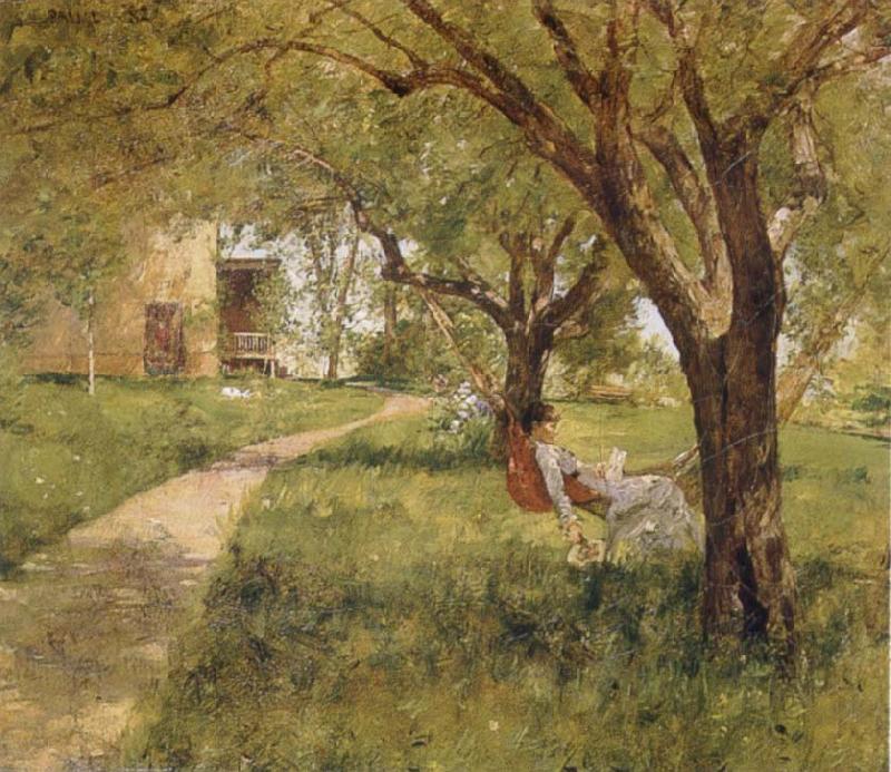 Palmer, Walter Launt Afternoon in  the Hammock France oil painting art